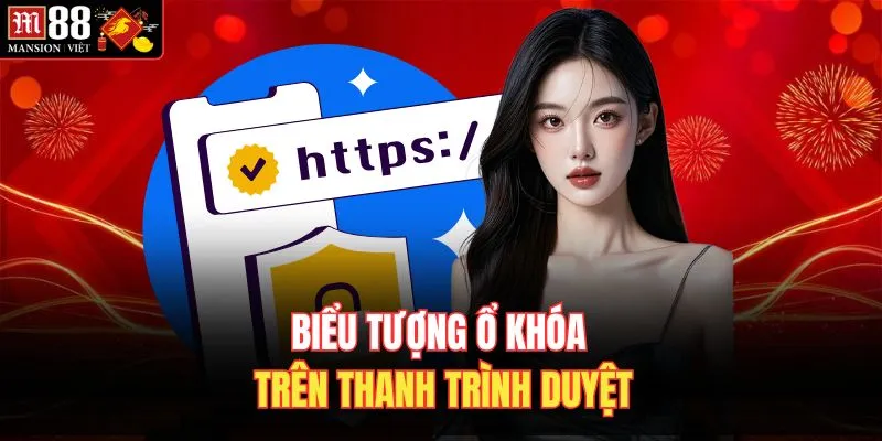 Biểu tượng ổ khóa trên thanh trình duyệt
