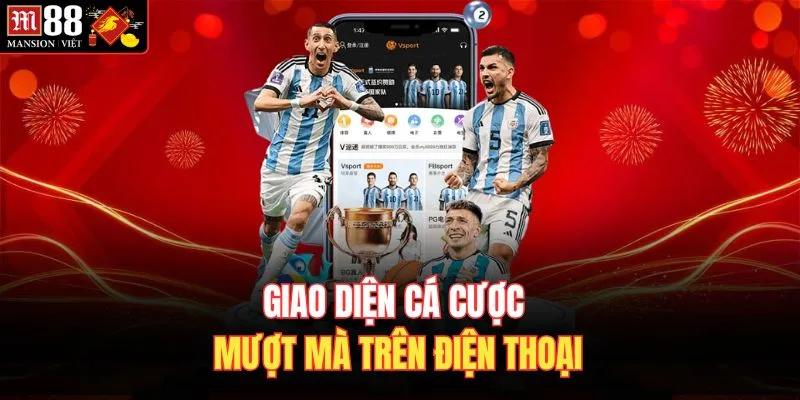 Giao diện cá cược mượt mà trên điện thoại